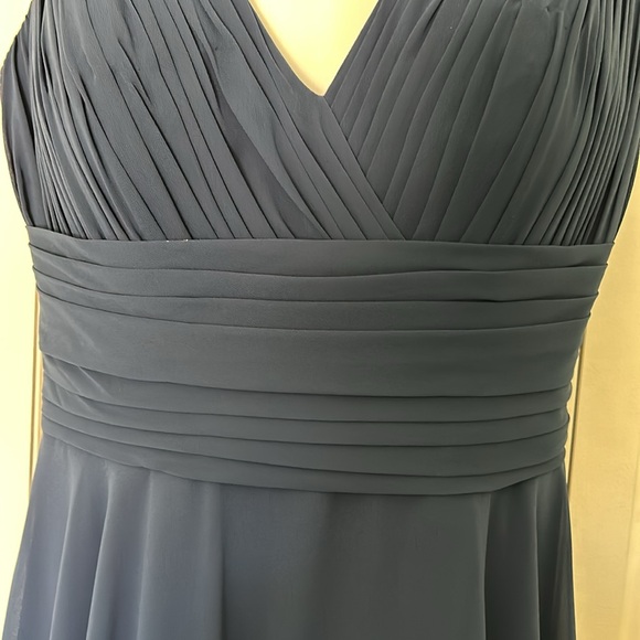 Allure Bridals Navy Blue Gown -Size 12 - Picture 4 of 12